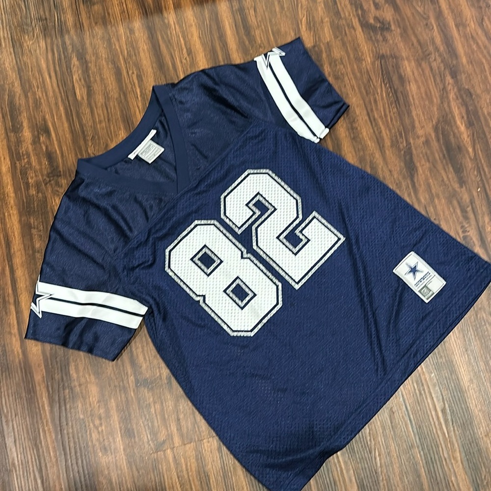 Dallas Cowboys authentic jersey 82 Witten size small polyester